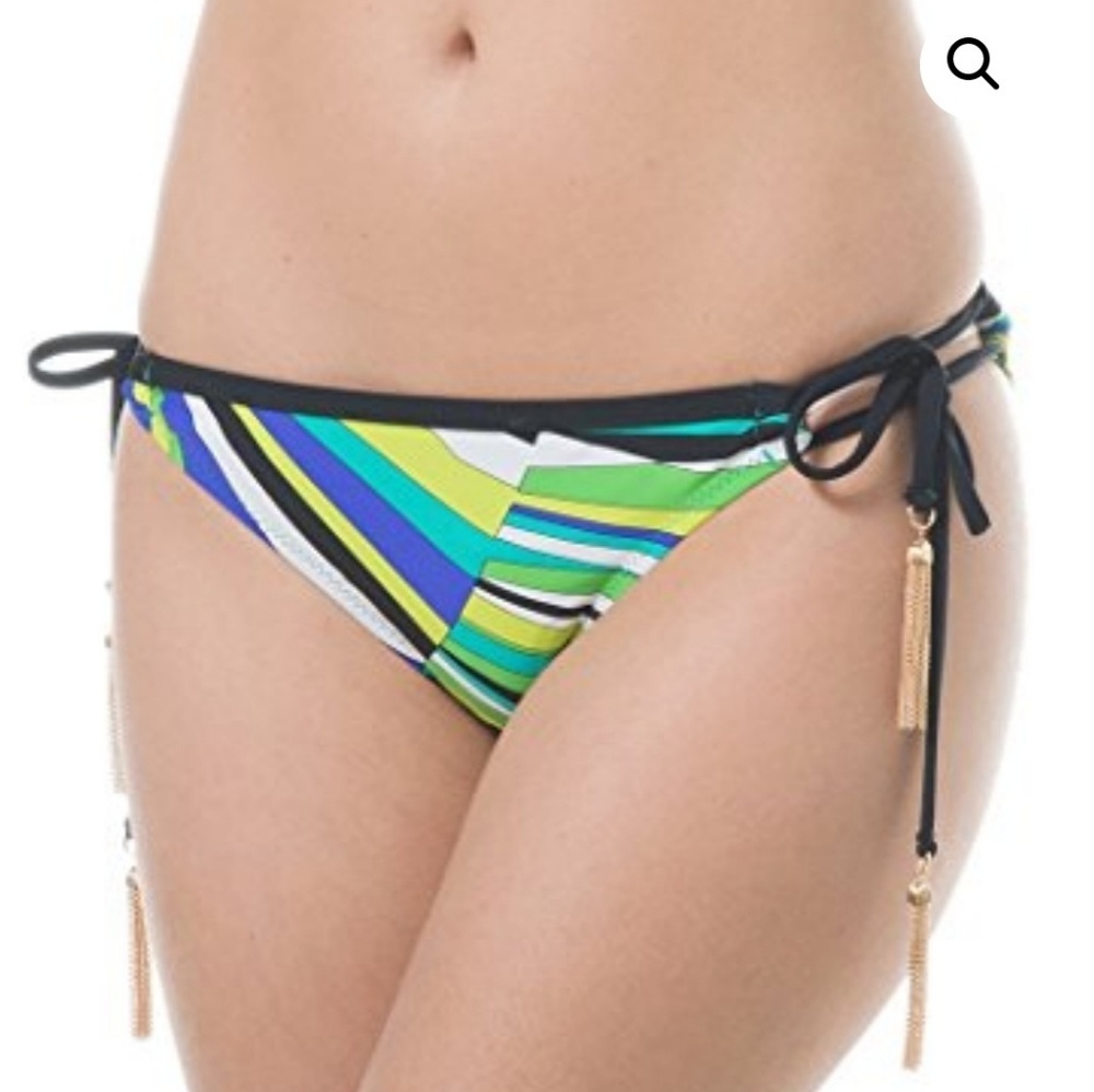 🆕️Gold tassel swim bikini bottoms Trina Turk - Picture 4 of 4